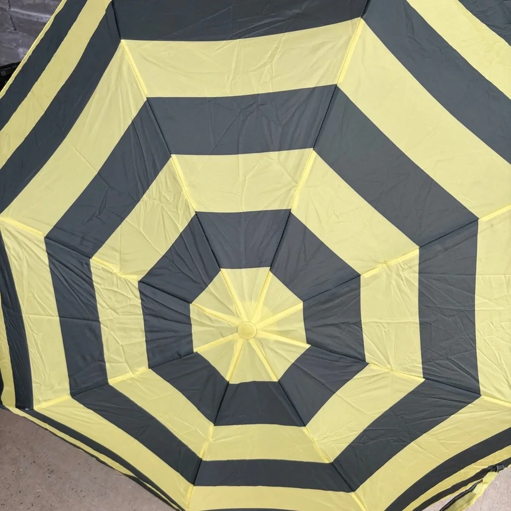 IKEA Yellow and Striped Umbrella